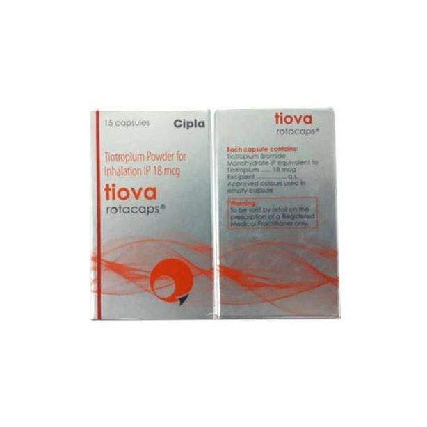 Tiova Rotacaps 18 mcg with Tiotropium Bromide