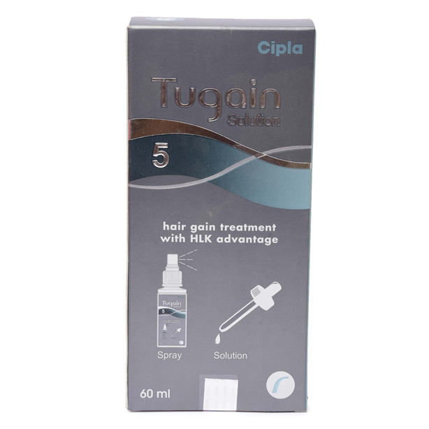 Tugain 5% 60 ml hair gain treatment