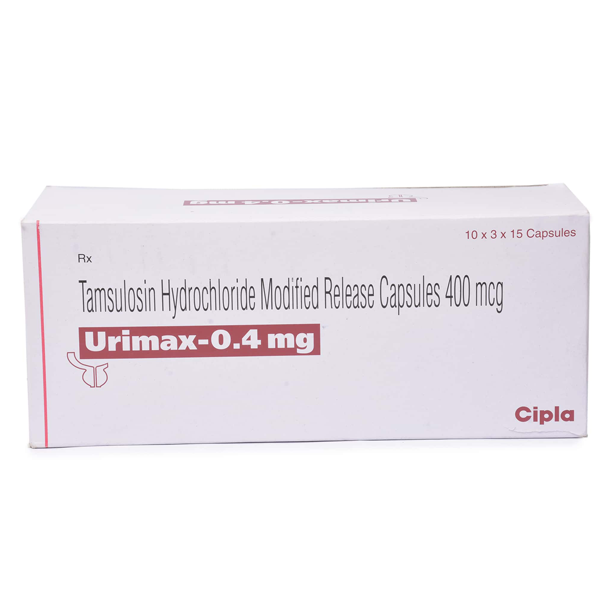 Urimax 0.4 mg with Trimetazidine
