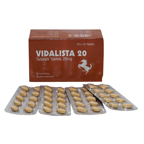 Vidalista 20mg with Tadalafil