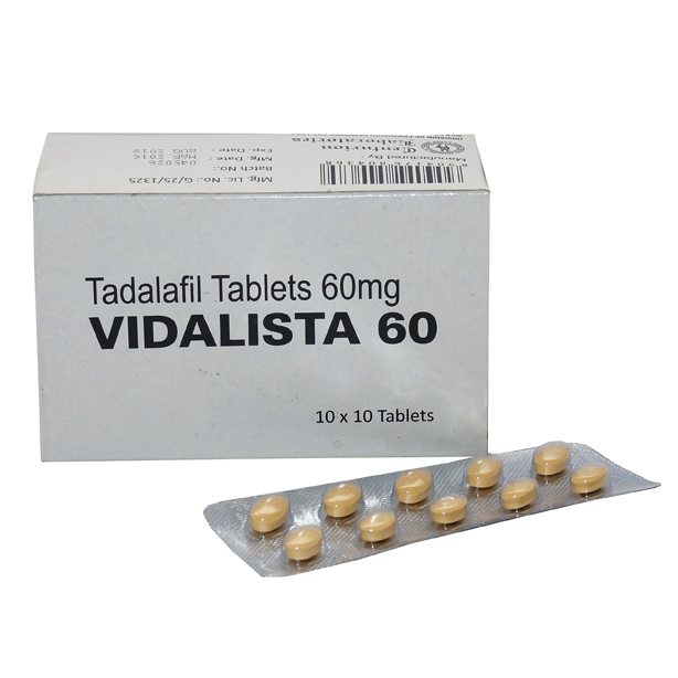 Vidalista 60mg with Tadalafil