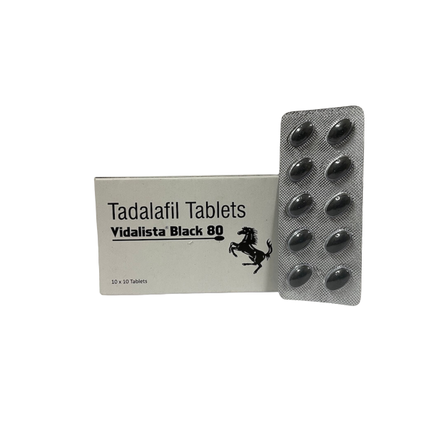 Vidalista Black 80 mg with Tadalafil