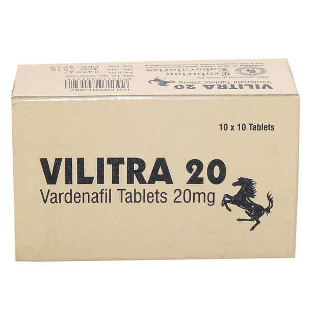 Vilitra 20 mg with Vardenafil