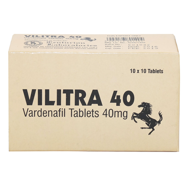 Vilitra 40 mg with Vardenafil