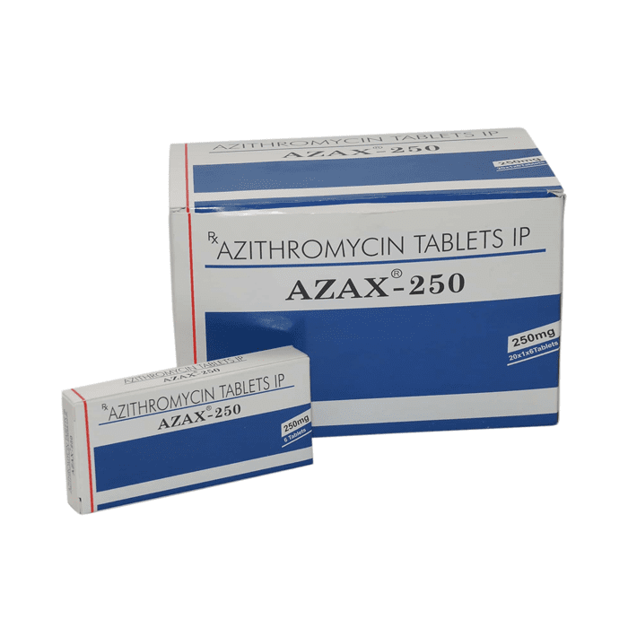 Azax 250 mg with Azithromycin
