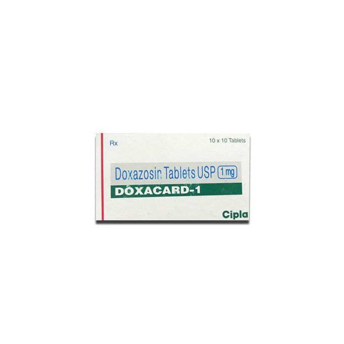 Doxacard 1 mg with Doxazosin Mesylate