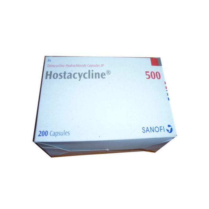 Hostacycline 500 mg capsules with Tetracycline