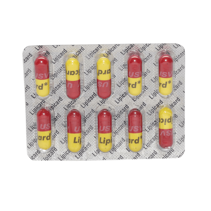 Lipicard 200 mg with Fenofibrate