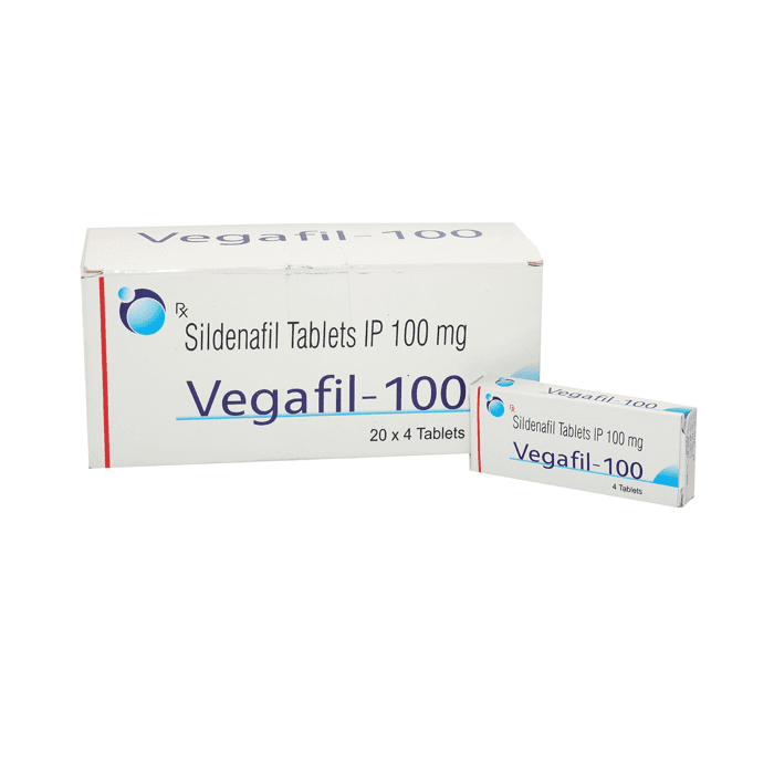 Vegafil 100 mg with Sildenafil 
