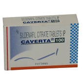 Caverta 100 mg with Sildenafil Citrate