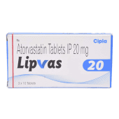 Lipvas 20 mg