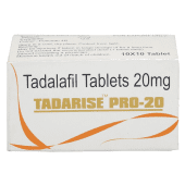 Tadarise PRO 20 mg with Tadalafil