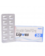 Lipvas 20mg with Atorvastatin