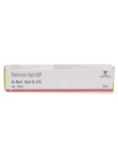 ﻿A Ret Gel 0.1% (20 gm) with Tretinoin Gel USP