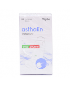 Asthalin HFA Inhaler 100 mcg with Salbutamol