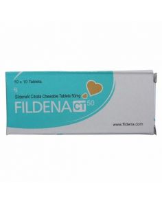 Fildena CT 50 mg with Sildenafil Citrate