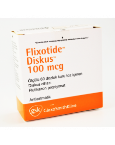Flixotide Discus  100 mcg with Flutikazon Propiyonat