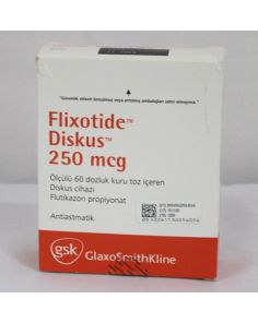 Flixotide Discus  250 mcg with Flutikazon Propiyonat