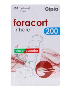 Foracort Inhaler 6/200 mcg with Budesonide + Formoterol Fumarate