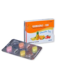 Kamagra Chewable Tablet with Sildenafil Citrate