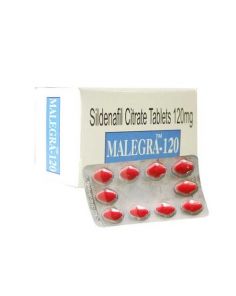 Malegra 120mg with Sildenafil Citrate