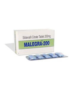 Malegra 200 mg with Sildenafil Citrate