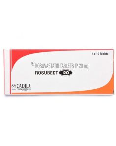 Rosubest 10 mg with Rosuvastatin