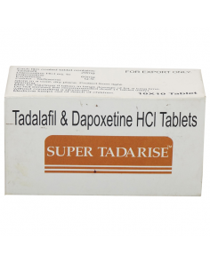 Super Tadarise 20 mg with Tadalafil & Dapoxetine