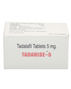 Tadarise 5 mg with Tadalafil