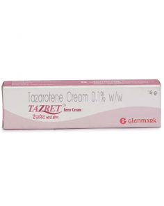 Tazret Forte Cream 0.1% 15 gm with Tazarotene