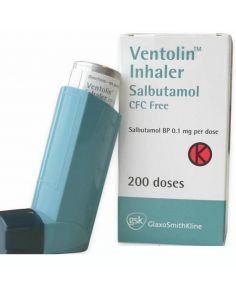 Ventorlin CFC Free Inhaler 100 Mcg/18 Mg with Salbutamol