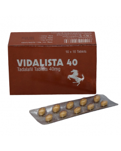 Vidalista 40mg with Tadalafil