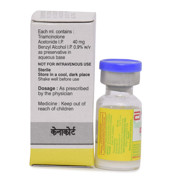 Buy online Kenacort A 40 Injektionssuspension 40mg/ml Spritzamp 1ml at  SWISS TABLETS