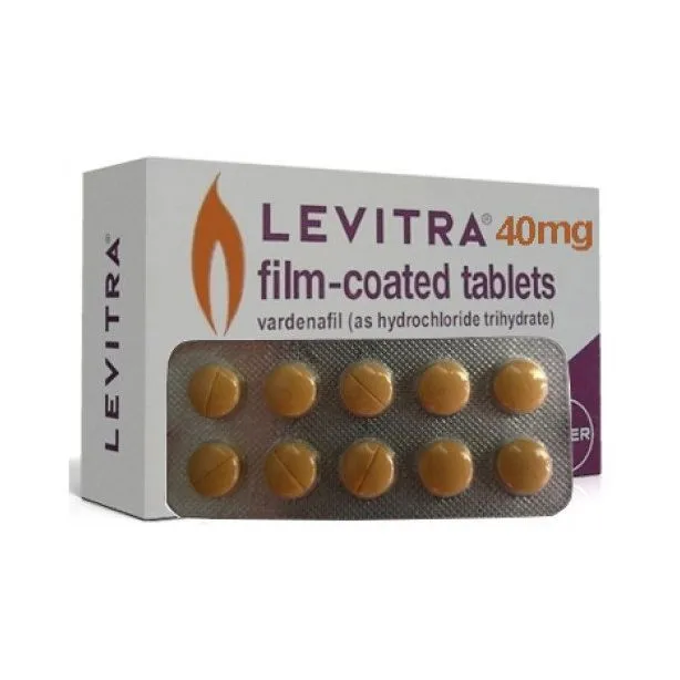 ﻿Levitra 40 mg with Vardenafil