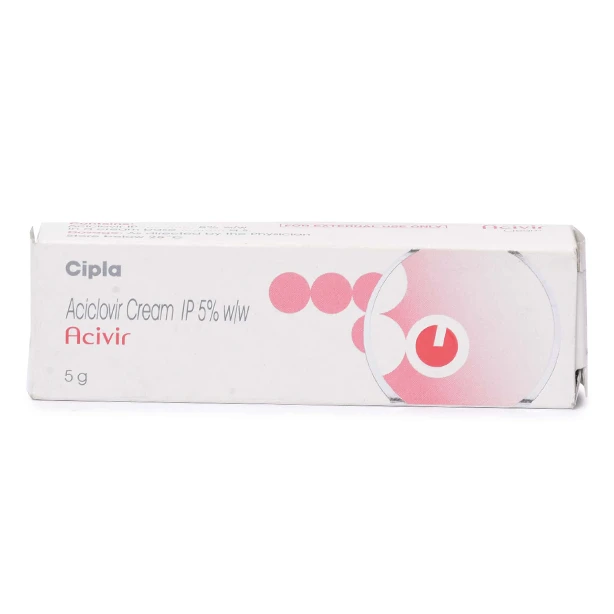 Acivir Cream 5 gm with Acyclovir