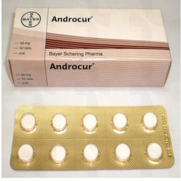 Androcur 50 mg with Cyproterone Acetate