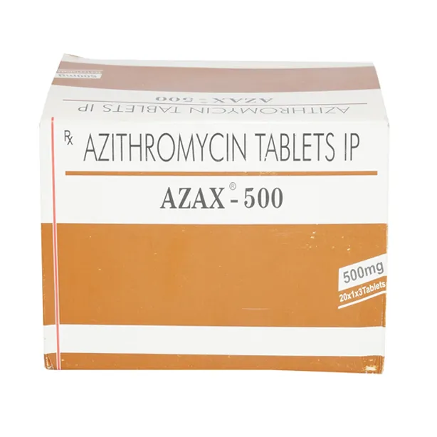  Azax 500 mg with Azithromycin