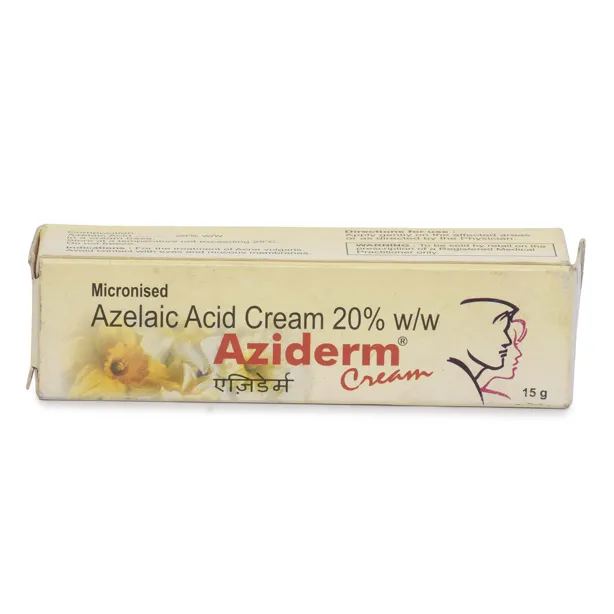 Aziderm Cream 20 % (15 gm) with Azelaic Acid