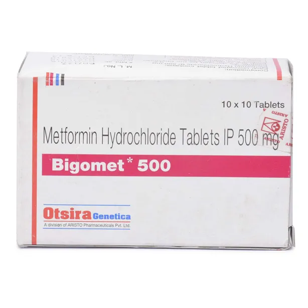 Bigomet 500 Mg Tablet SR with Metformin