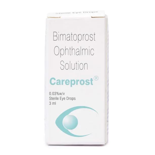 Careprost 3 ml. of 0.03% with Bimatoprost Ophthalmic Solution