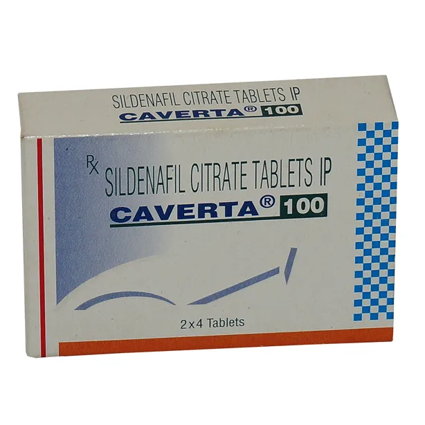Caverta 100 mg with Sildenafil Citrate