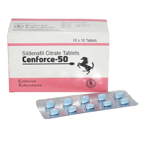 Cenforce 50 mg with Sildenafil Citrate
