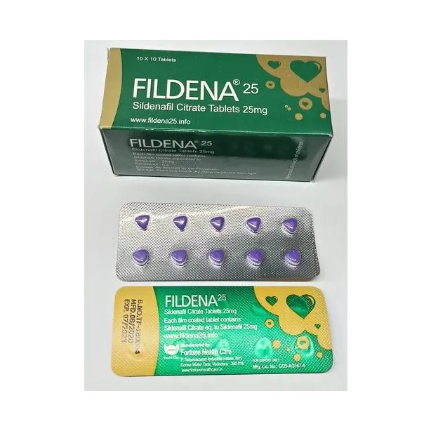 Fildena 25 mg with Sildenafil Citrate