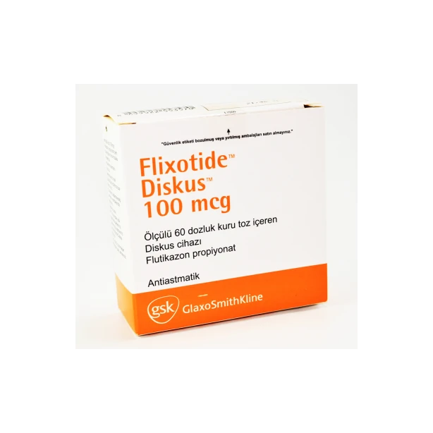 Flixotide Discus  100 mcg with Flutikazon Propiyonat