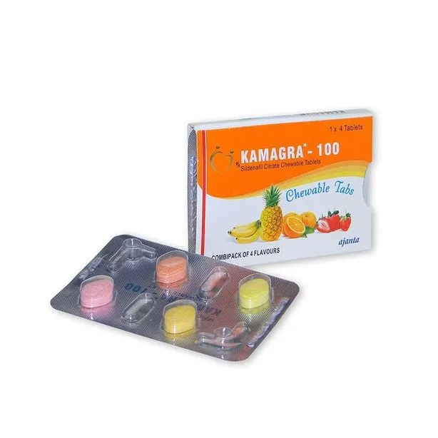 Kamagra Chewable Tablet with Sildenafil Citrate