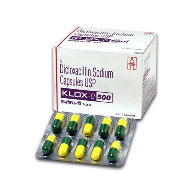 Klox D 500 mg with Dicloxacillin