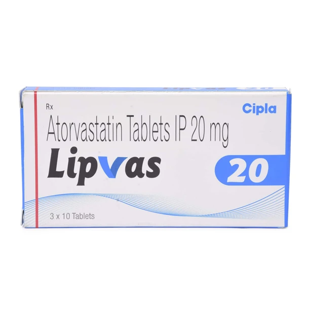 Lipvas 20 mg with Atorvastatin