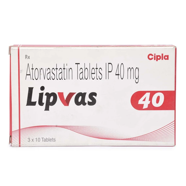 Lipvas 40 mg with Atorvastatin