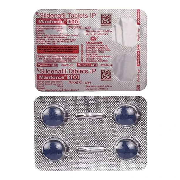 Manforce 100 Mg With Sildenafil Citrate