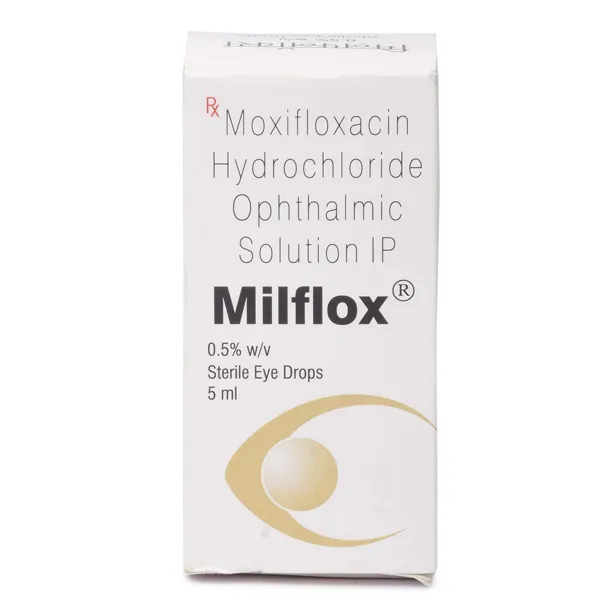 Milflox 0.5% 5 ml with Moxifloxacin